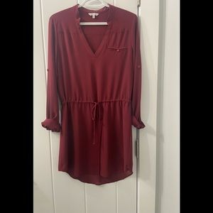 Naked Zebra long sleeve dress